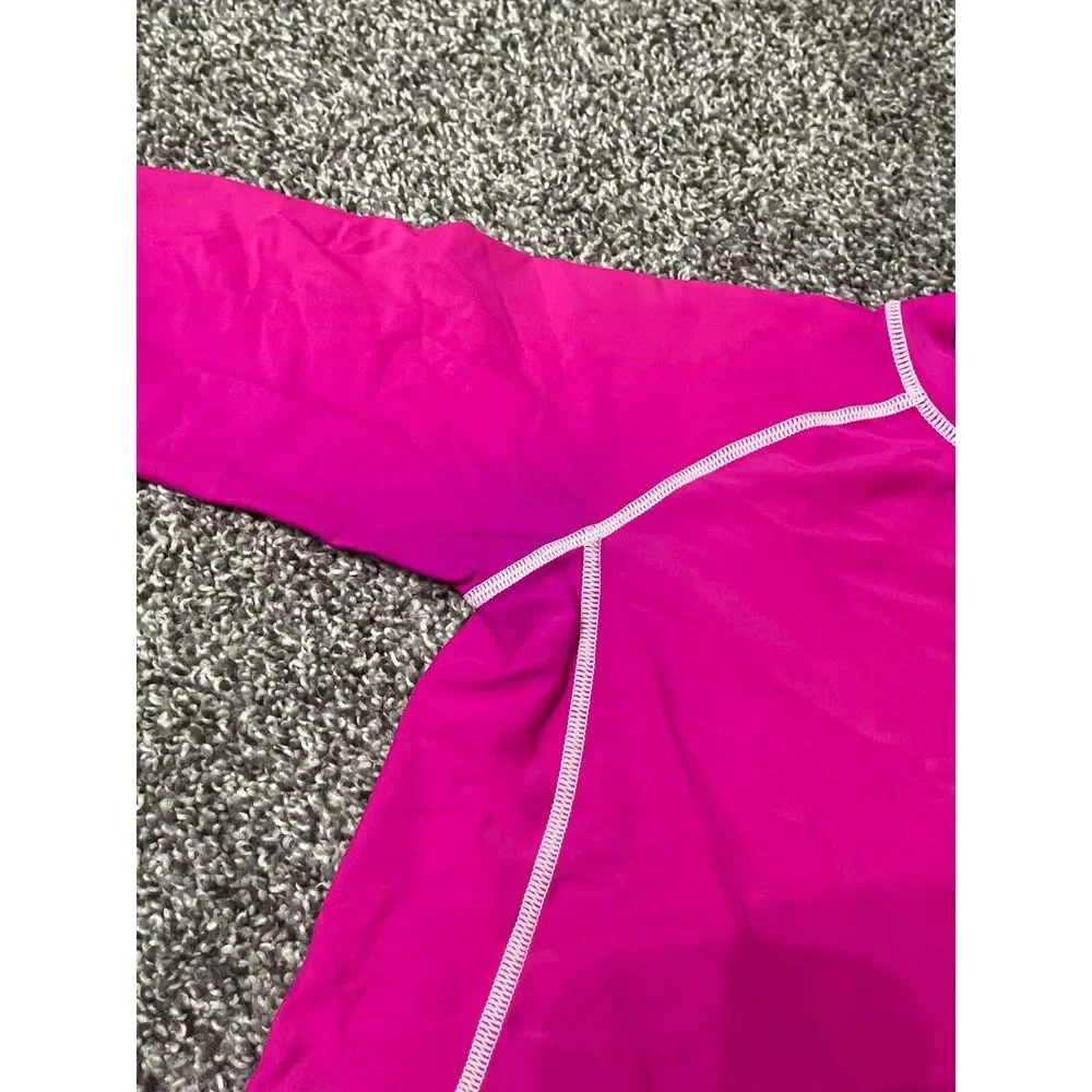 Costalista pink Illinois Turtle long sleeve protective swim shirt / rash guard M